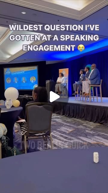 Speaking on a panel about capital raises